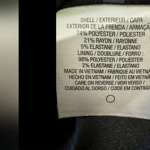 TAHARI Dress Black Short Sleeve Plus Size Midi Size 16 - Picture 10 of 11